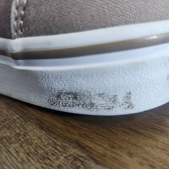 Vans Brown Women's Sneakers Size 8 Women's Vans with Butterfly Charm - Picture 5 of 10